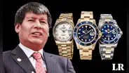 Wilfredo Oscorima: estos son los 3 relojes Rolex que gobernador prestó a Dina Boluarte