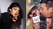 Gia Rosalino, actriz vinculada a Aldo Miyashiro, se pronuncia tras besarlo en vivo: ¿qué dijo?