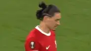 ¿Por qué el uruguayo Darwin Núñez fue tendencia en la derrota del Liverpool en la Europa League?