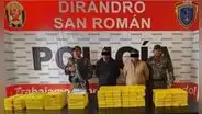 Policía captura a 2 sujetos que trasladaban 99 kilos de cocaína en Puno: destino final era Bolivia