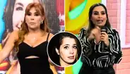 Magaly Medina atacó a Ethel Pozo por no apoyar a reportera tras los audios de Yiddá Eslava