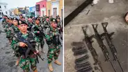 La Libertad: caen 5 personas con armas de guerra que serían usadas para actos delictivos