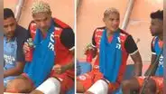 Paolo Guerrero le reveló a Ascues cómo fue la dura lesión que sufrió y que lo sacó del partido
