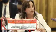 Dina Boluarte se niega al levantamiento de sus cuentas bancarias