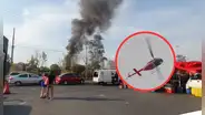 Helicóptero cae en Coyoacán: imágenes revelan cómo habría sido el accidente en CDMX