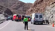 Arequipa: choque frontal entre motocicletas deja 1 muerto y 1 herido grave