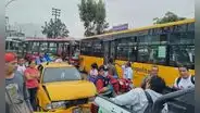 Triple choque en Comas: bus de El Rápido colisionó con alimentador del Metropolitano y dejó 12 heridos