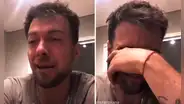 Julián Zucchi rompe en llanto en transmisión EN VIVO: “Me porté bien en un país ajeno y me pagaron mal”