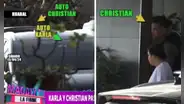 Karla Tarazona y Christian Domínguez se quedaron en el mismo hotel durante viaje a Huaral