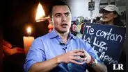 Daniel Noboa suspende por 2 días jornada laboral y clases por crisis energética en Ecuador