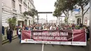Rectores solicitan ser excluidos de norma que recorta sus presupuestos