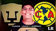 ¿A qué hora juegan Pumas UNAM vs. América EN VIVO con Piero Quispe por la Liga MX?
