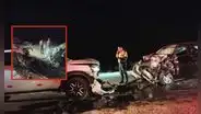 Padre muere en choque de auto contra camioneta en carretera de Piura: sus 2 hijos quedan graves
