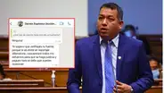 Darwin Espinoza amenazó a periodista tras conocer reportaje en su contra por presuntos favorecimientos
