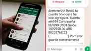 Tu cuenta financiera ha sido agregada: ¿cómo funciona la nueva estafa que circula en WhatsApp?