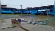 Colegio en Iquitos se inunda a consecuencia de las lluvias: 600 alumnos son los afectados