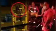 SMP: hombre recibe descarga eléctrica tras trepar poste de alta tensión para atrapar palomas