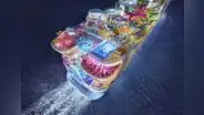 El crucero más grande del mundo está en América: tiene capacidad para 7.600 personas y cuenta con 7 piscinas