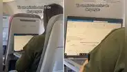 Trabajadora pidió vacaciones cuando ya estaba en avión y usuarios bromean: “Sin miedo al éxito”