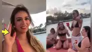 Mayra Goñi responde tras salir en grabación con mujeres en yate: "No entendía lo que pasaba"
