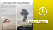 Video no evidencia masiva explosión en Ucrania por ataque ruso en abril del 2024
