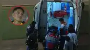 Yotún tuvo que ser retirado del partido en ambulancia y generó preocupación en Paolo Guerrero