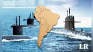 Los 4 países de Sudamérica con más submarinos en el mundo y parte del top 25 del ranking en 2024