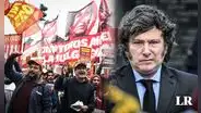 En contra de la reforma laboral de Milei, miles marcharon en Argentina por el Día del Trabajador