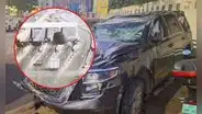 Así fue el preciso momento en que el alcalde de Puente Piedra chocó su camioneta en la Panamericana Norte