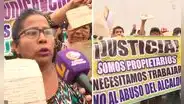 SJL: comerciantes del mercado San Rafael exigen diálogo con alcalde tras ser desalojados