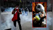 Centro de Lima: reprimen con gas pimienta a familiares de asesinados en protestas