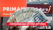Retiro AFP, cronograma 2024: ¿cuáles son las fechas para realizar el desembolso, según el número de DNI?