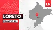 Temblor de magnitud 5.2 se sintió en Loreto hoy, según IGP