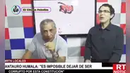 Antauro Humala no respetó a periodista ciego y se burló de él durante programa en vivo