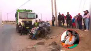 Accidente en Lurín: camión municipal de Surco arrolla mototaxi y conductor pierde la vida