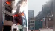 Breña: reportan incendio de grandes proporciones en vivienda de pasaje Nicolini