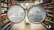 Por esta razón ya NO se utilizan monedas de 1 y 5 céntimos en Perú