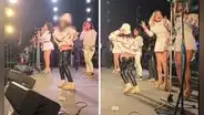 ¡Increíble talento! niña sorprende al cantar con Corazón Serrano en Arequipa