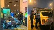 Cercado de Lima: chofer es detenido tras atropellar a dos policías y dos menores