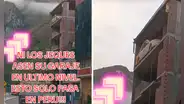 Auto estacionado en el sexto piso de un edificio en construcción sorprende a miles en PERÚ: “¿Cómo llegó ahí?”