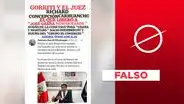 Gustavo Gorriti no felicitó en X a juez Concepción Carhuancho por arresto de Nicanor Boluarte