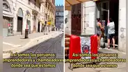 Peruana en Roma se sorprende al ver negocios cerrados excepto restaurante de Perú: “Somos chamba”