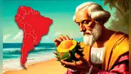 La primera fruta que comió Cristóbal Colón, al llegar a tierra americana, es cultivada en Sudamérica