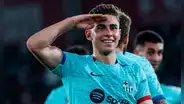 Con un doblete de Fermín López, Barcelona venció 2-0 a Almería por LaLiga de España