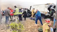 Pasamayo: choque múltiple deja 3 muertos y 39 heridos