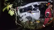 Accidente en Áncash: combi cae a abismo de más de 500 metros y deja 8 fallecidos