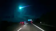 Así se vio la gran bola de fuego azul en el cielo de ciudades en España y Portugal