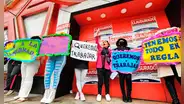 Trabajadoras sexuales protestan para reabrir Las Cucardas: "MML ha mentido que no tenemos licencia"