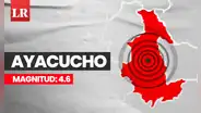 Temblor de magnitud 4.6 remeció Ayacucho hoy, según IGP