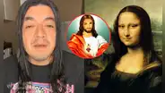 Mauricio Mesones realiza enlace en vivo en Instagram tras bañarse y fans lo confunden con Jesús y la Mona Lisa